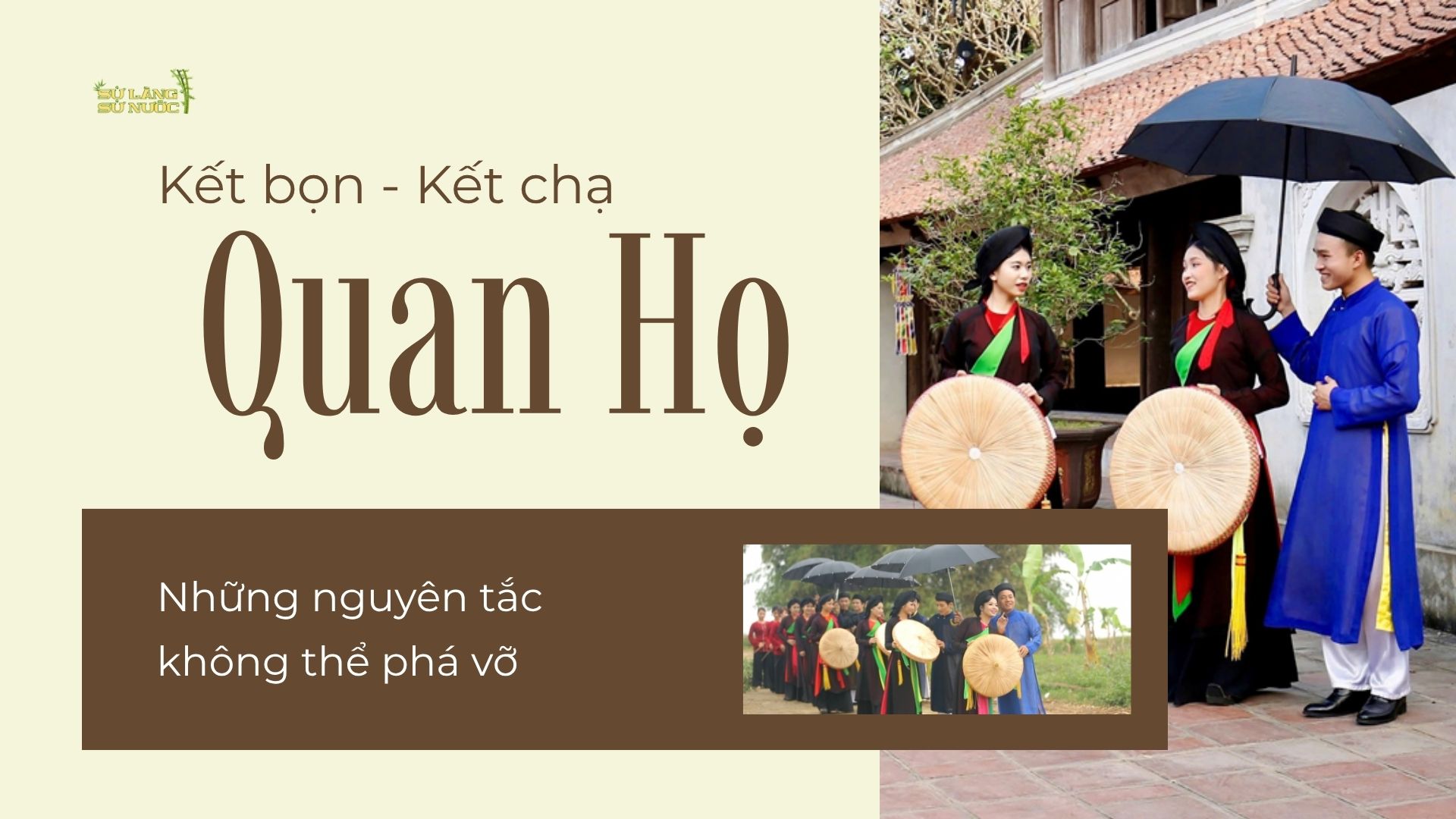(BẮC NINH) KẾT CHẠ, KẾT BẠN QUAN HỌ: NHỮNG NGUYÊN TẮC KHÔNG THỂ PHÁ VỠ