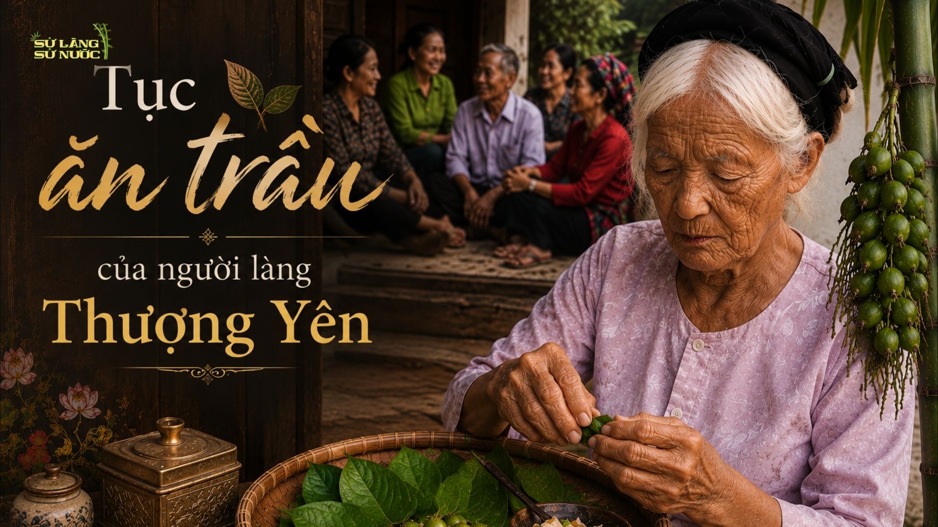 (NGHỆ AN) TỤC ĂN TRẦU CỦA NGƯỜI THƯỢNG YÊN